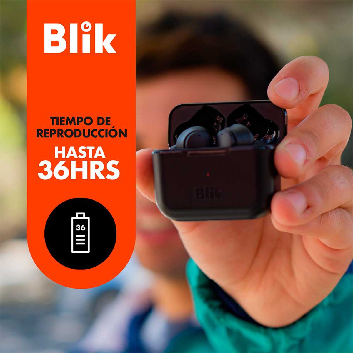 Audífonos Bluetooth In Ear Blik Air 600 Negro