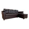Sofá Seccional Muebles MPR Journey 3 Café