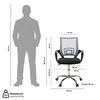 Combo Oficina Escritorio Avellana + Silla New York Negra y Gris Arthome