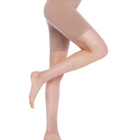 Calza Mujer Monarch Negro, Piel