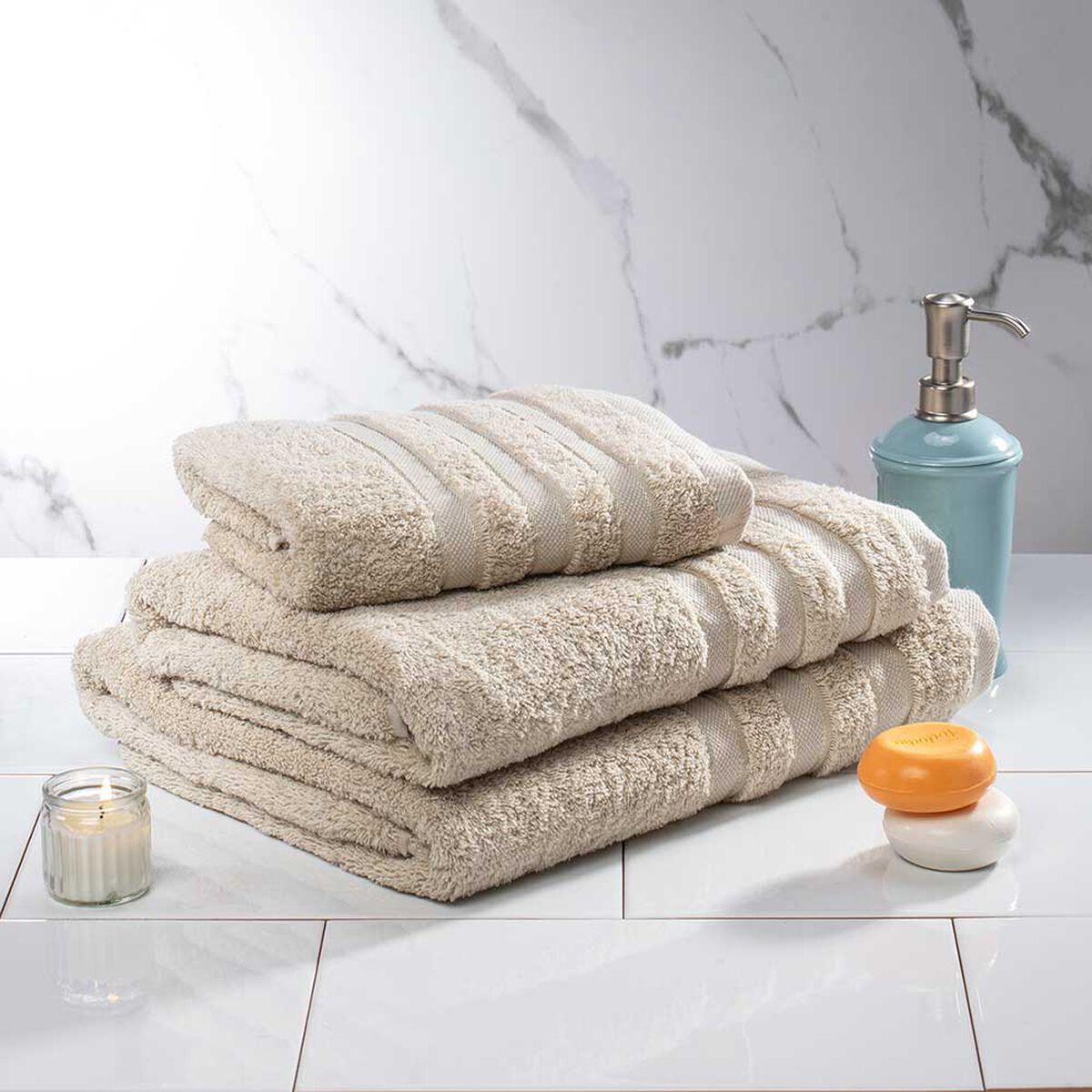 Toalla Casanova Beige 150 x 90 cm.