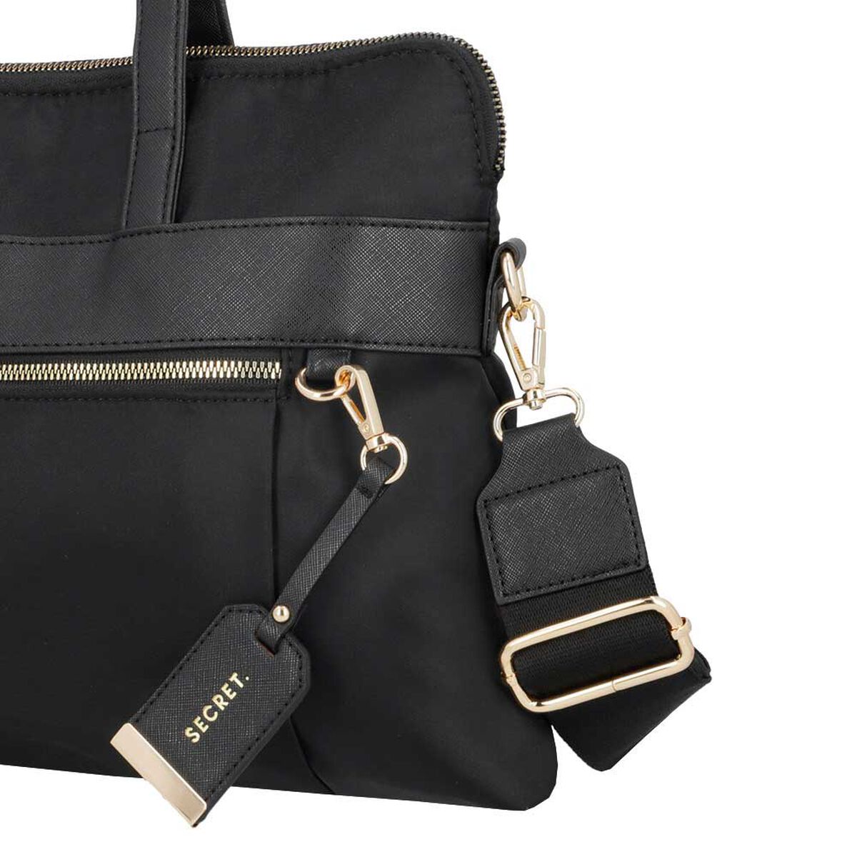 Cartera Notebook Secret Zurich SS25 14" Negro