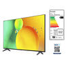 LED 55" LG 55NANO75SQA Smart TV 4K HDR 2022
