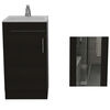 Mueble para Lavamanos +  Gabinete Espejo TuHome Madrid + Lavamanos