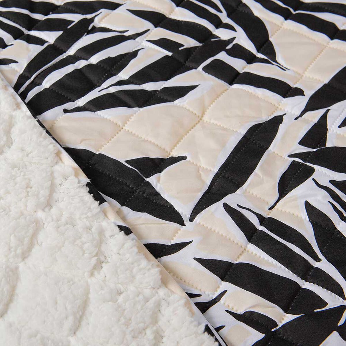 Quilt Mashini 1,5 Plazas Leaves Multicolor