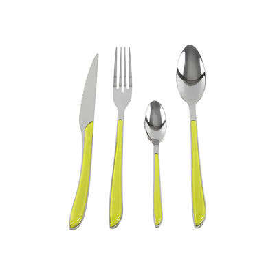 Imagen 2 del producto Juego de Cuchillería Doral Colorful 24 Piezas Verde