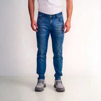 Jeans New Slim Tiro Medio Hombre Ellus Dark Blue