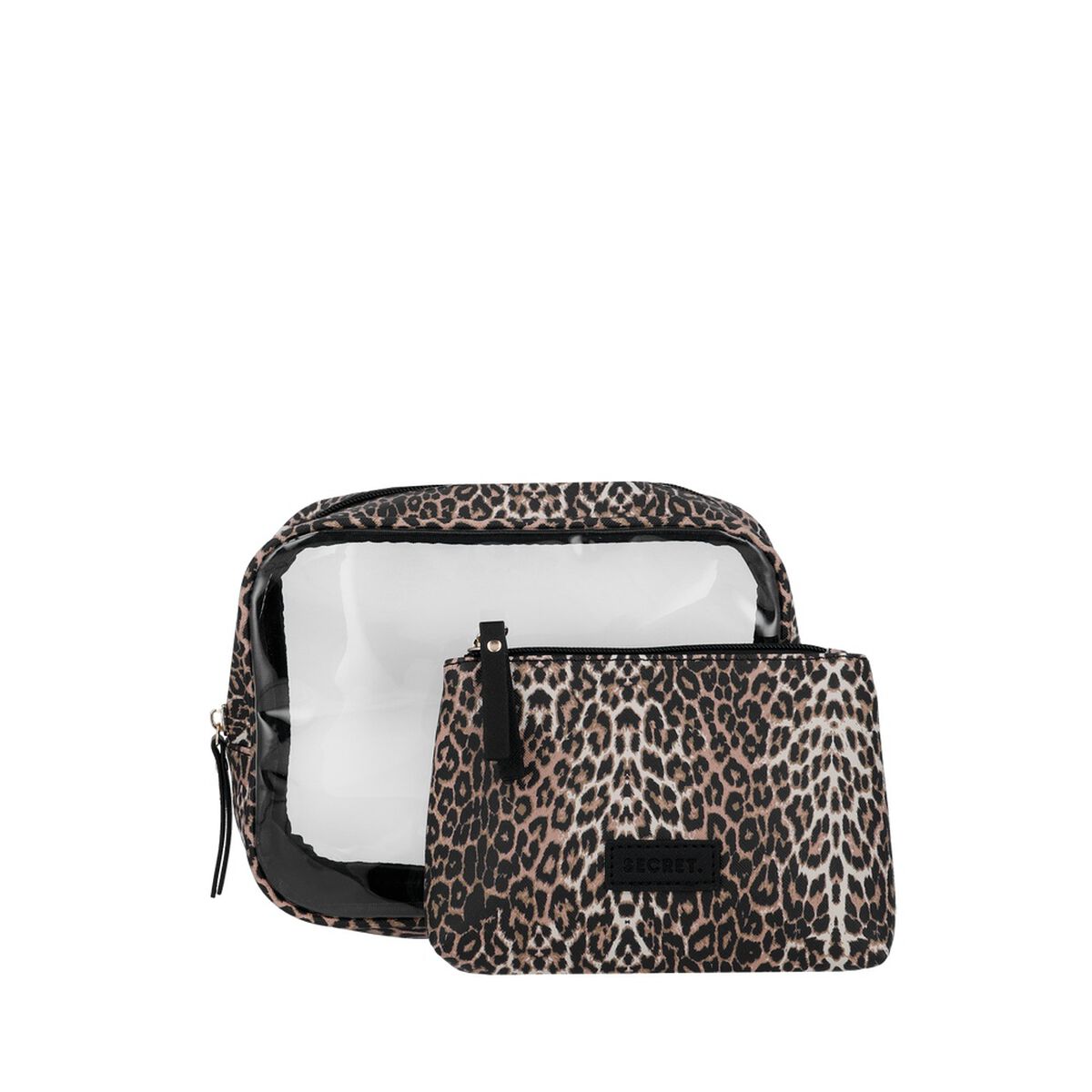 Set 2 Cosmetiqueros Secret Niza ST6 Leopardo