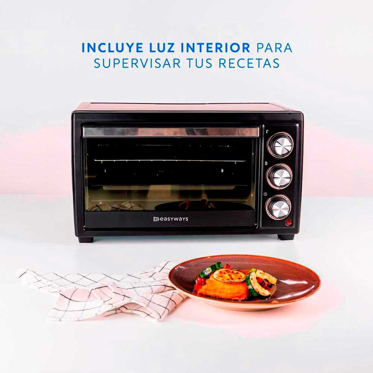 Horno El&eacute;ctrico Easyways Oven Master 23 lts.