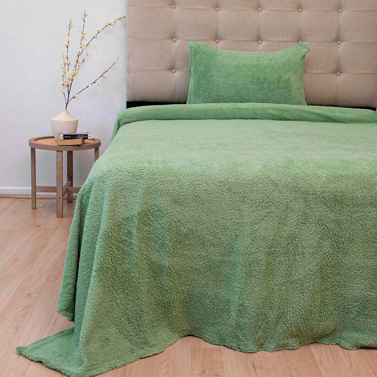 Juego de S&aacute;banas Chiporro Doral 1,5 Plazas Senses Verde