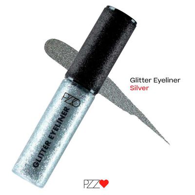 Imagen 2 del producto Delineador de Ojos Glitter Silver 02 Petrizzio