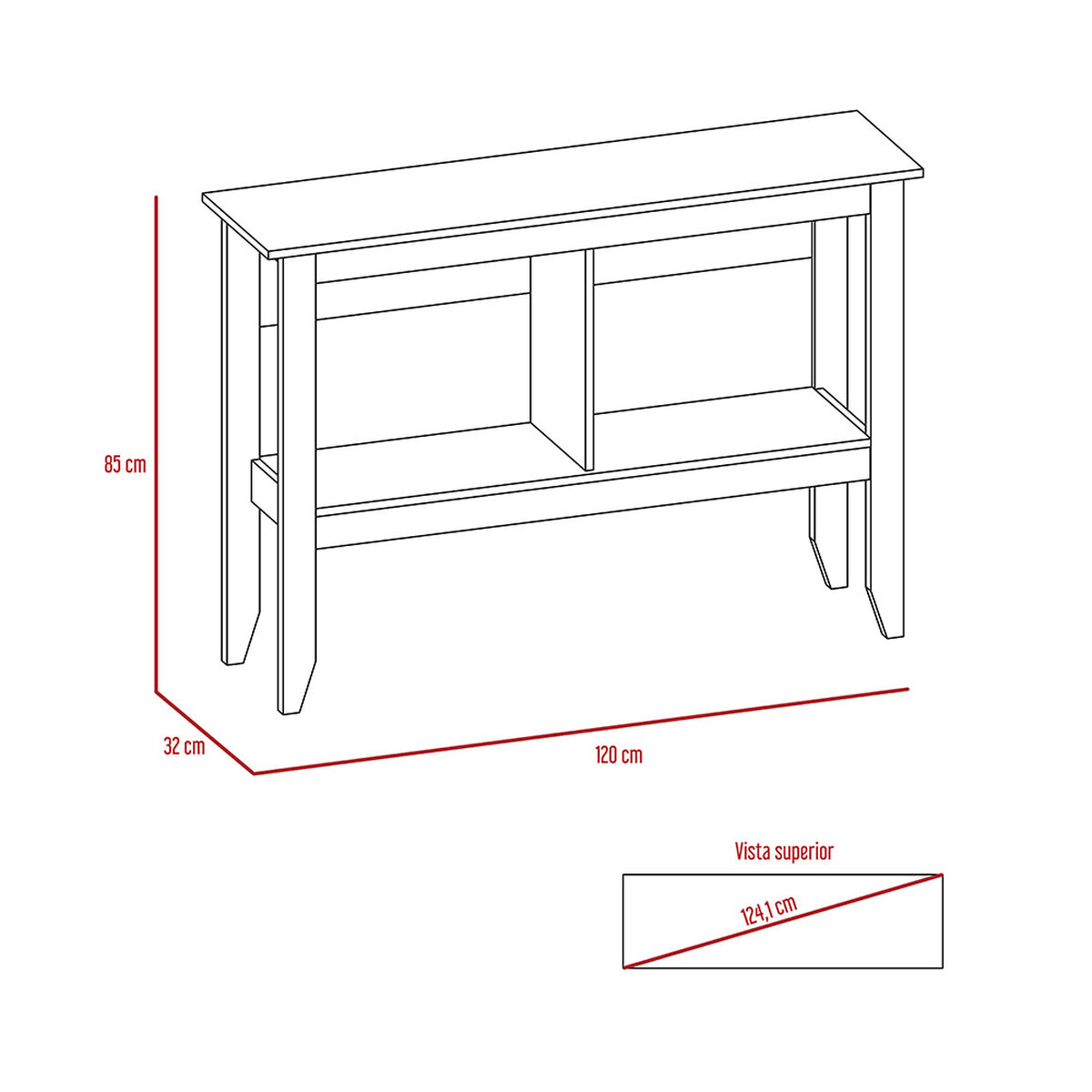 Combo Rack TV 65" + Arrimo Tuhome Essential 4