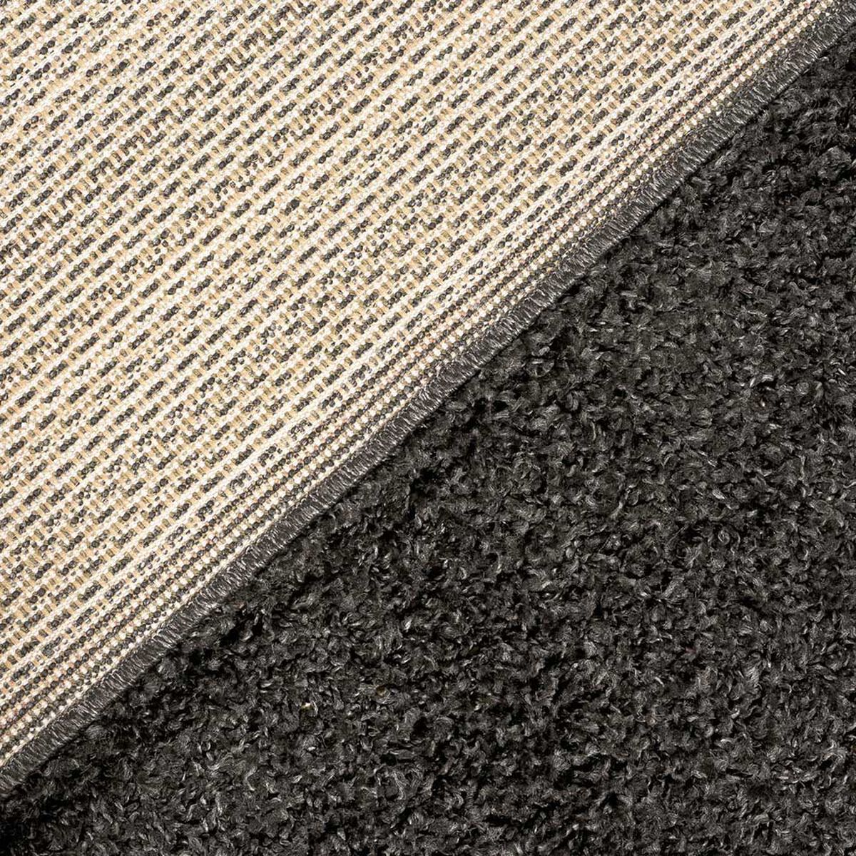 Alfombra Dib Casino 150 x 220 cm Negro