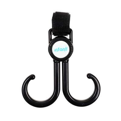 Imagen 1 del producto Ganchos para Coche Crochets Negro Infanti