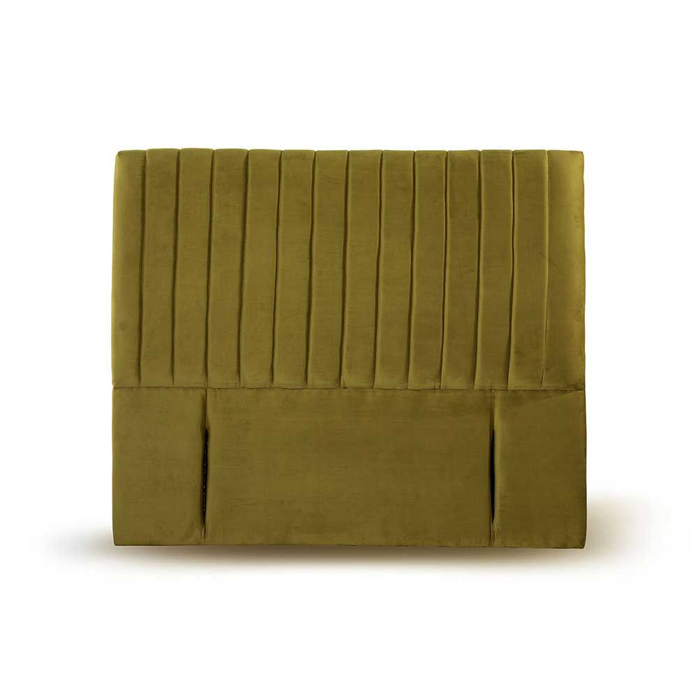 Respaldo Latam Home King Sorrento Tela Velvet Verde