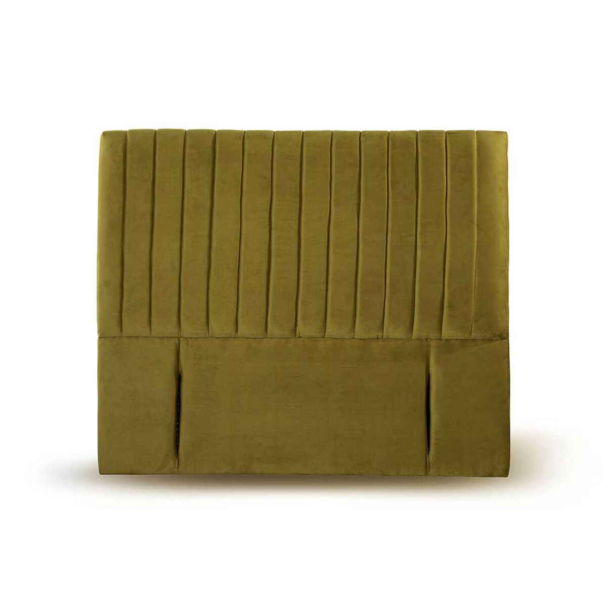 Respaldo Latam Home King Sorrento Tela Velvet Verde