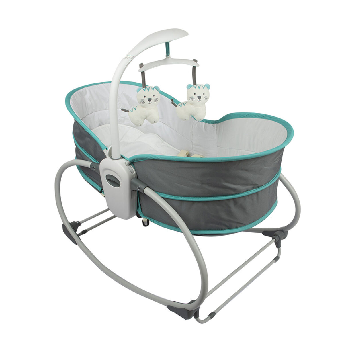 Silla Nido 5 en 1 Rocker verde Infanti