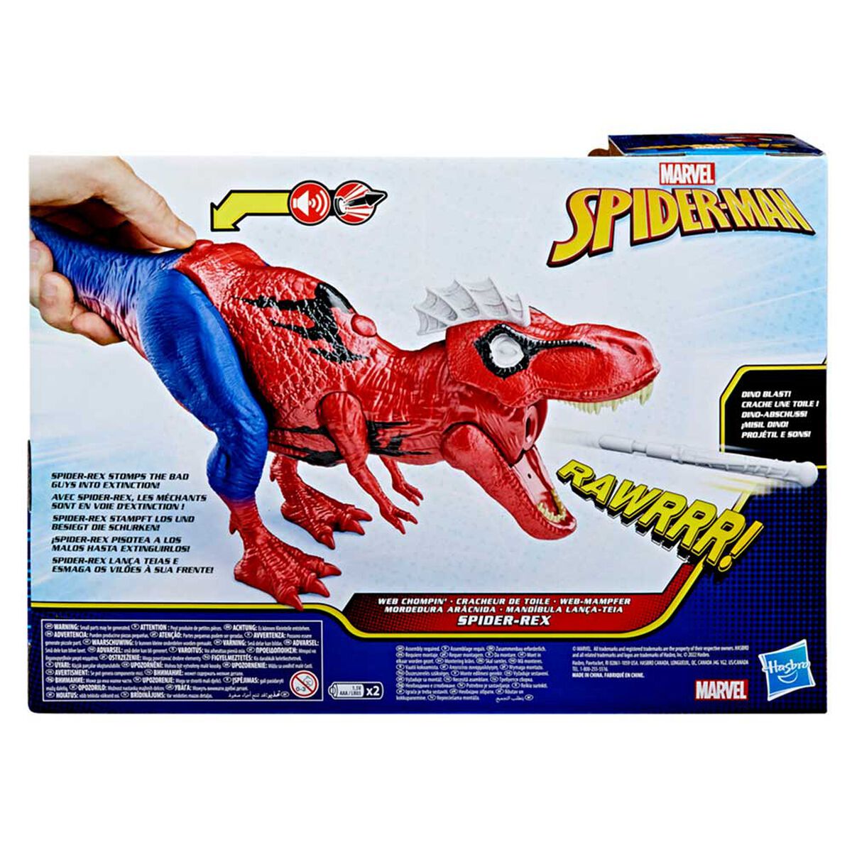 Figura de Acción Marvel Spider-Man Spider-Rex