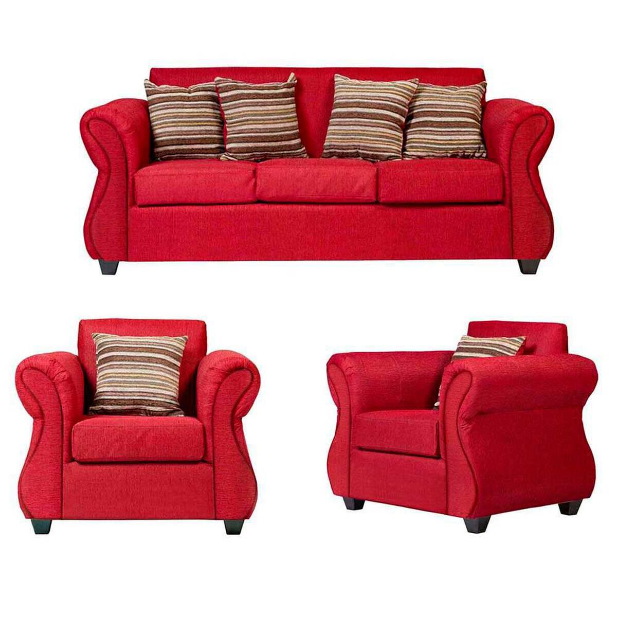 Juego de Living Facundo 3-1-1 Cuerpos