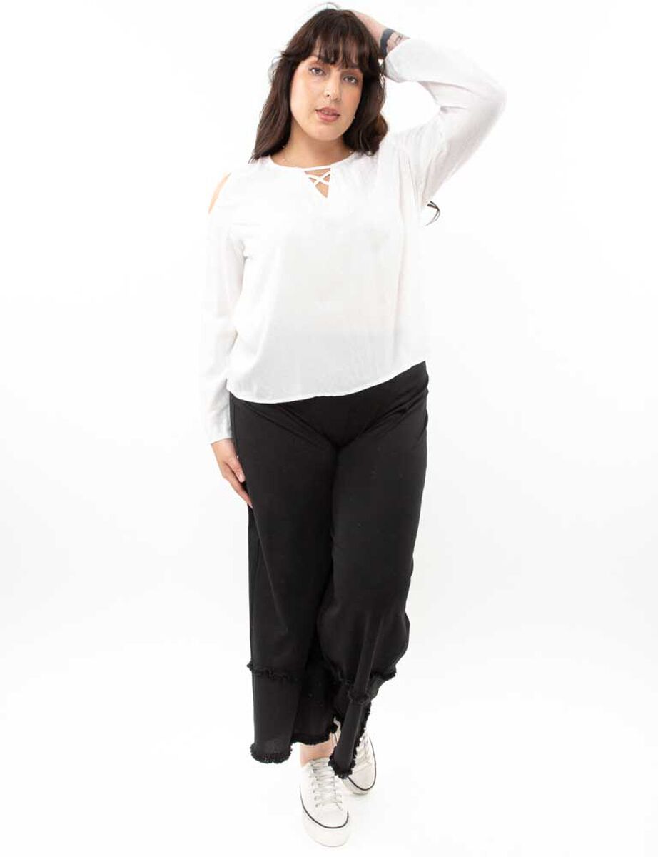 Blusa Manga Larga Mujer Extralindas