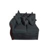 Modular Diseño A&M Home Madison Derecho 5 Cuerpos Negro