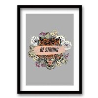 Cuadro Decorativo Retela Be Strong 40 x 30 cm
