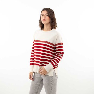 Sweater Mujer Zibel Rojo