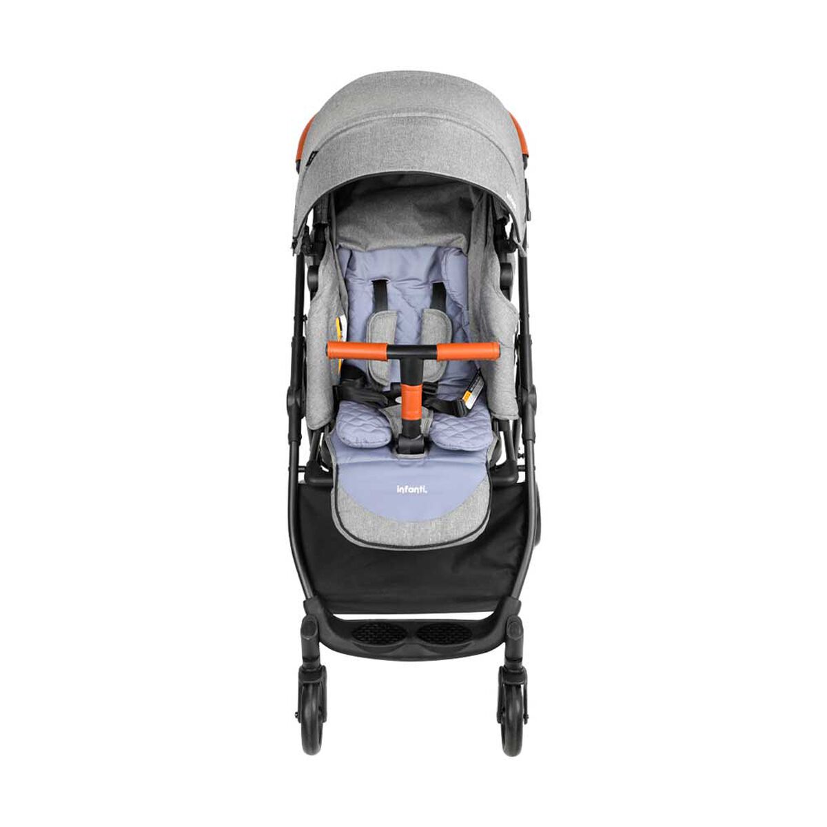 Coche Paseo Zuri 360° Gris Infanti