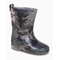 Bota Urbana Niño Chess Camo, Gris