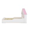 Base Cama Funcional Decocasa 1 Plaza Casinha Blanco