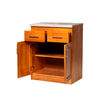 Base de Cocina Muebles Hema Berl&iacute;n 2 Puertas 2 Cajones Nogal