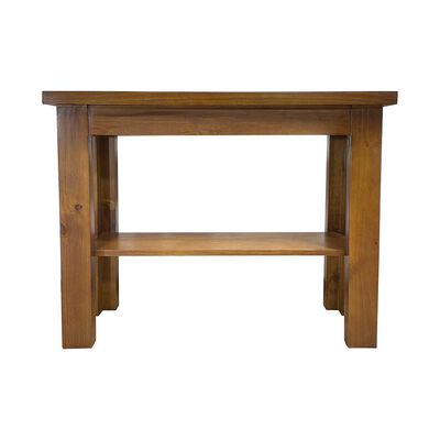 Mesa de Arrimo Living Factory Teka Nogal