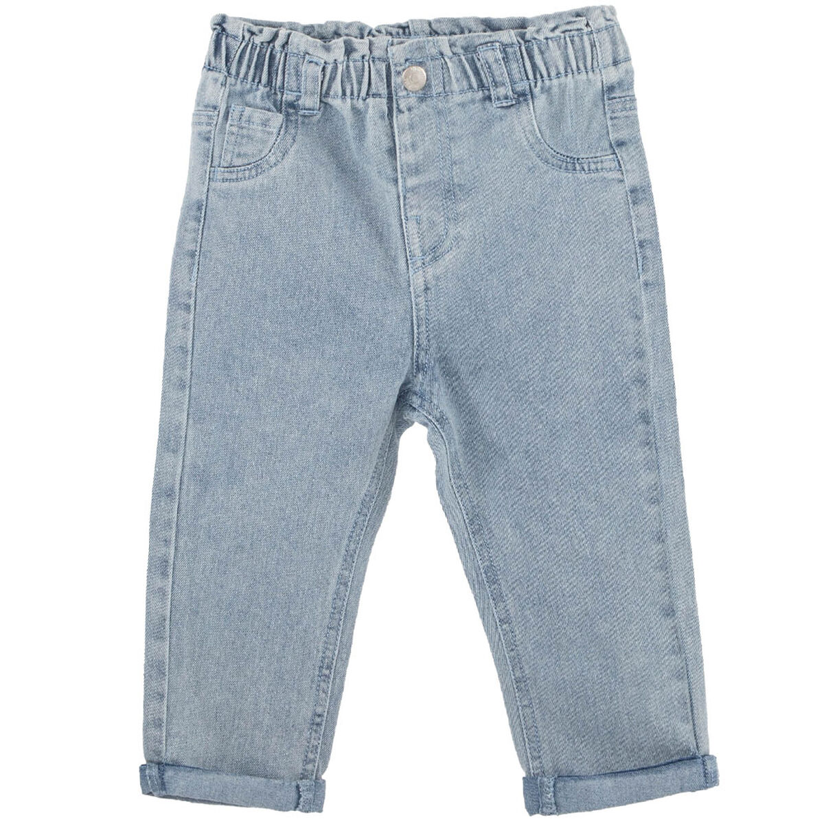 Jeans de Algodón Beba Chess Baby