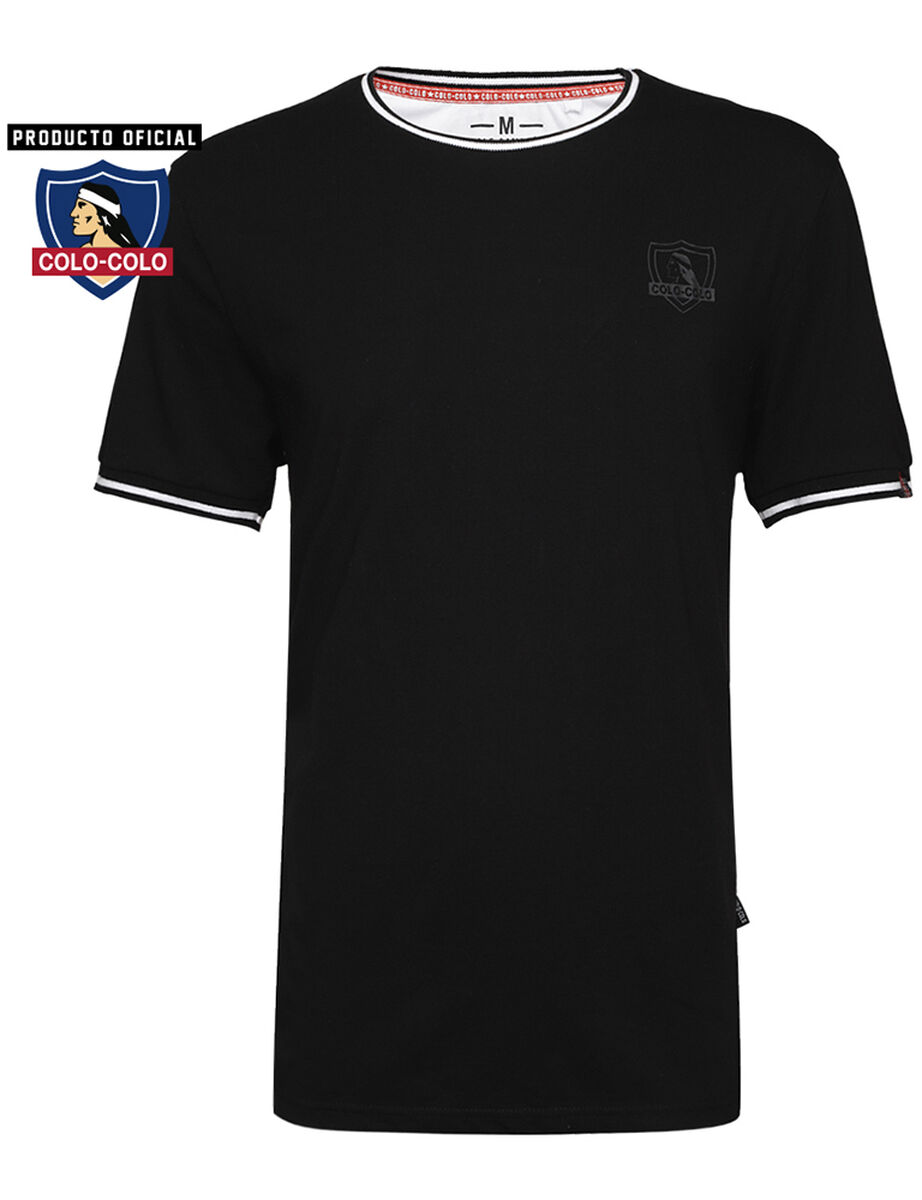 Polera de Algodón Deportiva Hombre Colo Colo