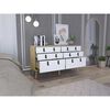 Cómoda Doble TuHome Huna 6 Cajones Macadamia Blanco