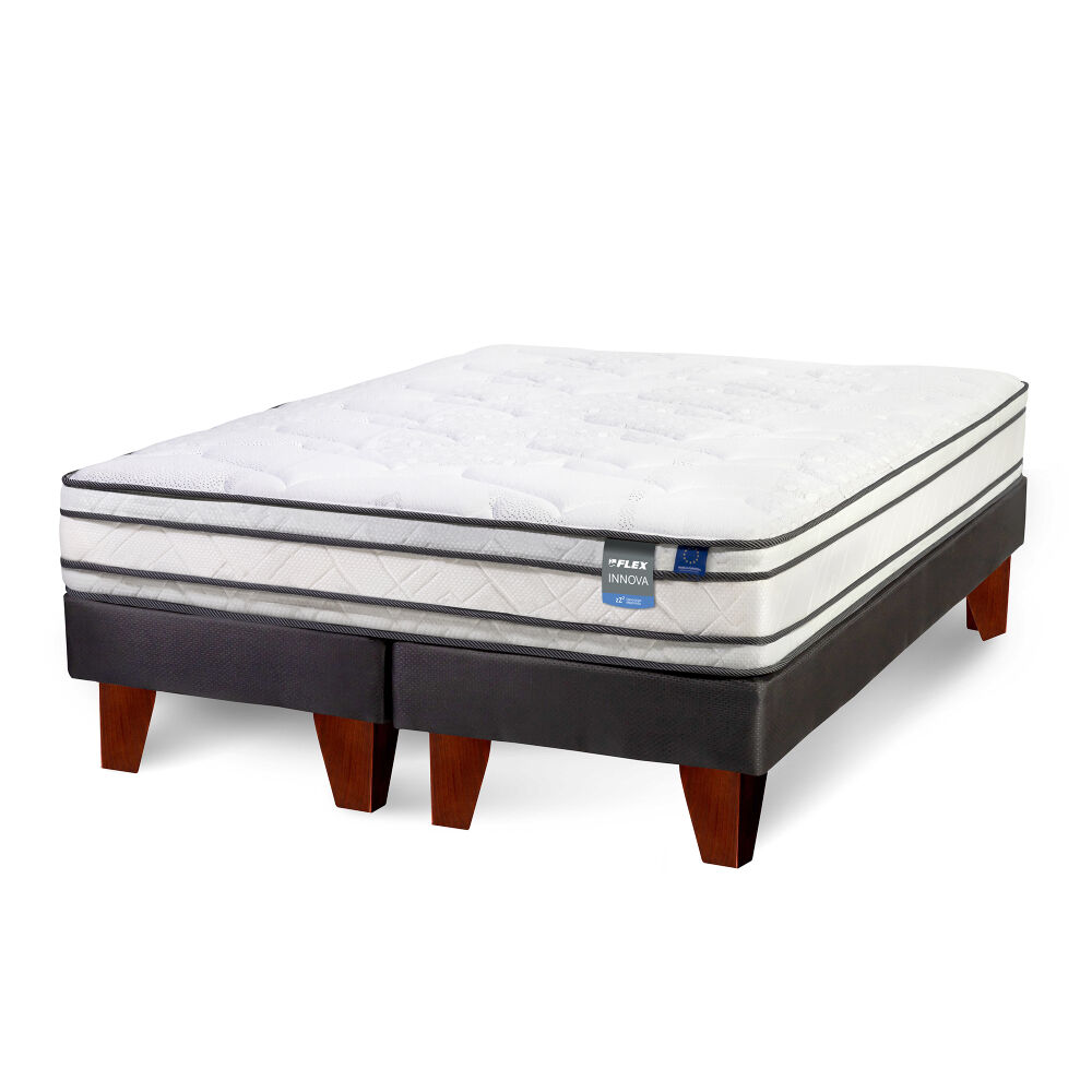 Cama Europea Flex 2 Plazas Innova Base Dividida