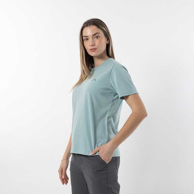 Polera Deportiva Manga Corta Mujer Alpinextrem