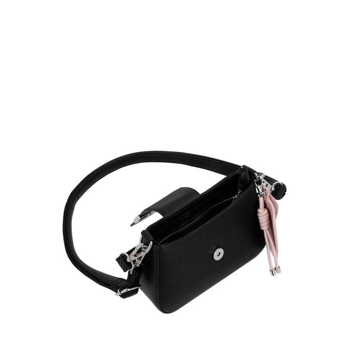 Cartera Bandolera Secret Ibiza SC7 Peque&ntilde;a Negra