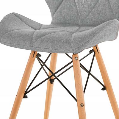 Imagen 2 del producto Pack de 4 Sillas Novahus  Gris