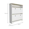 Cómoda TuHome Bi Color Blanco Duna 2 Puertas