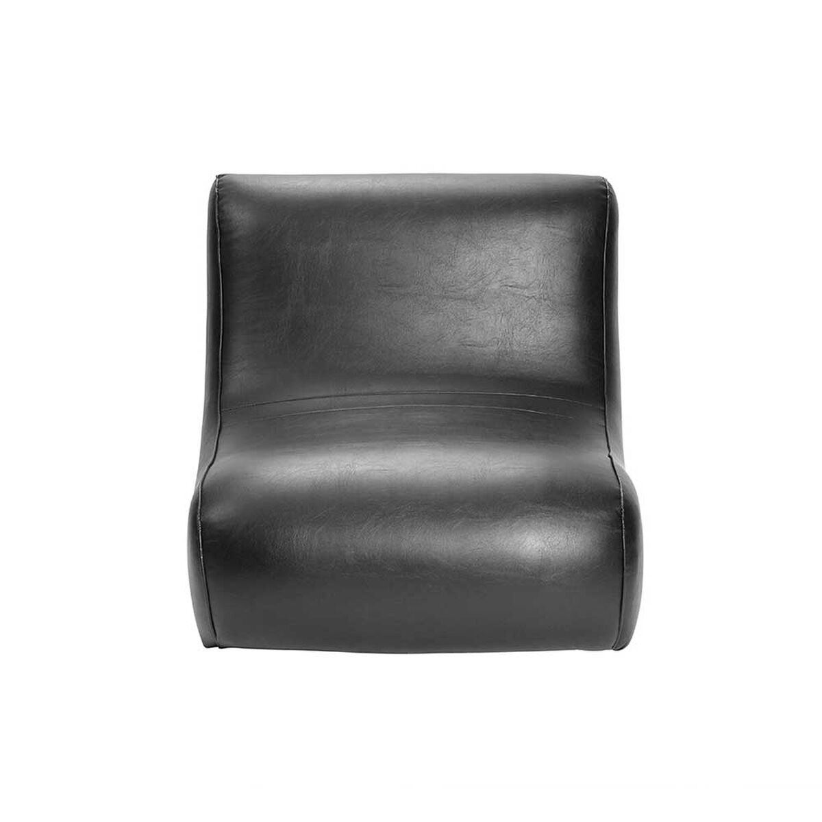 Sillón Bodevir Komodo PU 1 Cuerpo Negro 