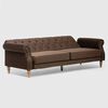 Futón Daniels EG2025BR 3 Cuerpos Café