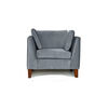 Juego de Living Barra Design Estocolmo Sofá 3 Cuerpos + Dos Sillones 1 Cuerpo Gris