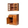 Mueble de Cocina Muebles Hema 4 Puretas 2 Cajones Berl&iacute;n Nogal