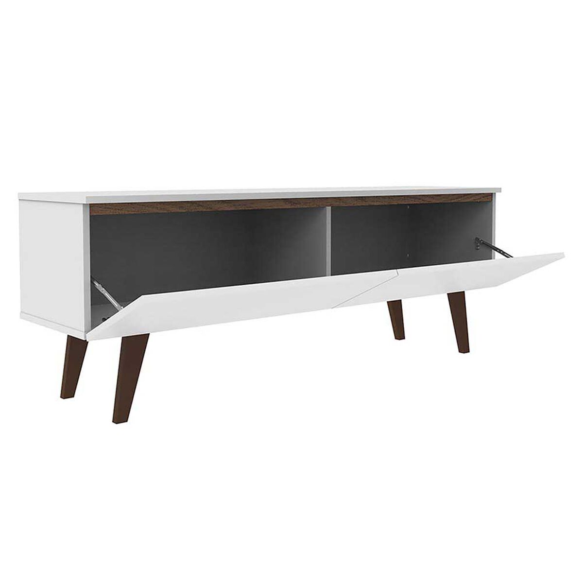 Rack TV Vekkahome Le Mans Hasta 55" Blanco