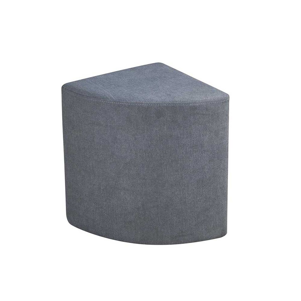 Mesa de Centro Furnitech Paris + 4 Pouf Gris