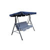 Sill&oacute;n Columpio de Terraza Casanova 3 Cuerpos Azul