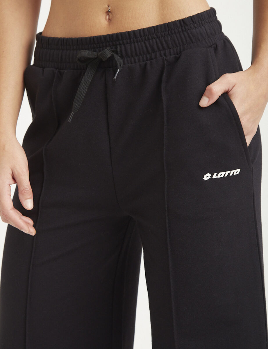 Pantalón De Buzo Algodón Deportivo Mujer Lotto