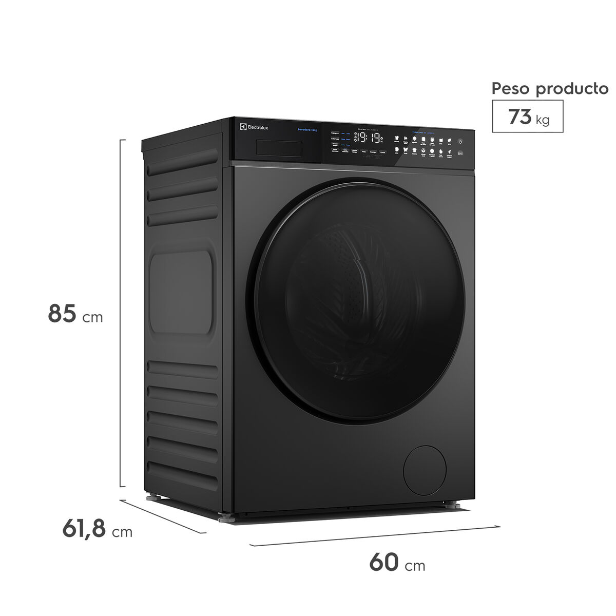 Lavadora Electrolux EFLWM12O 14 Kg Onix