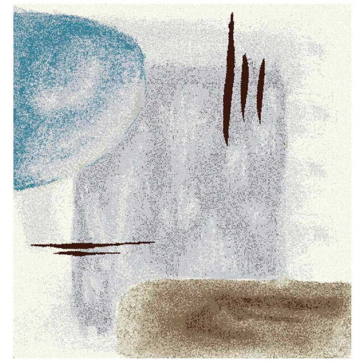 Alfombra Idetex Frise Kandinsky 160 x 235 cm Gris